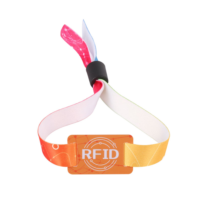 Pulseiras de 125Khz ID RFID RFID pulseiras de tecido de proximidade