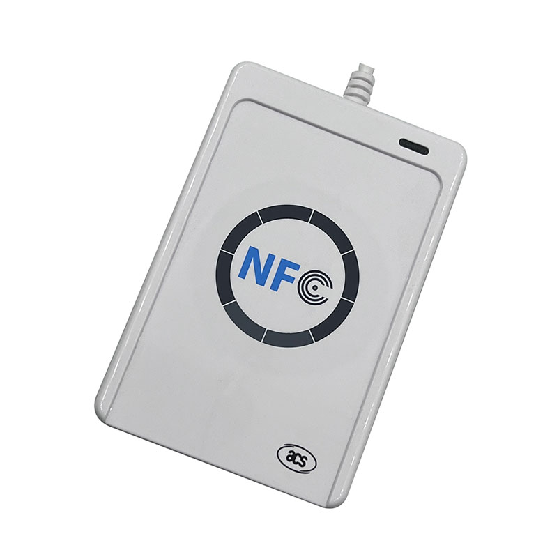 Portátil ACR122U 13.56Mhz ISO14443 Porta USB Leitor de Chip NFC Gravador Leitor de Cartão Inteligente